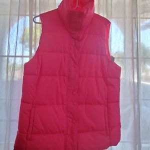 Pink puffer Vest